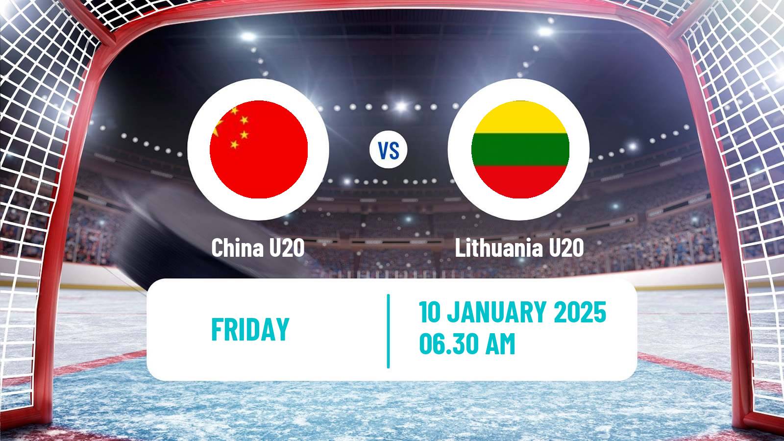 Hockey IIHF World U20 Championship IIA China U20 - Lithuania U20