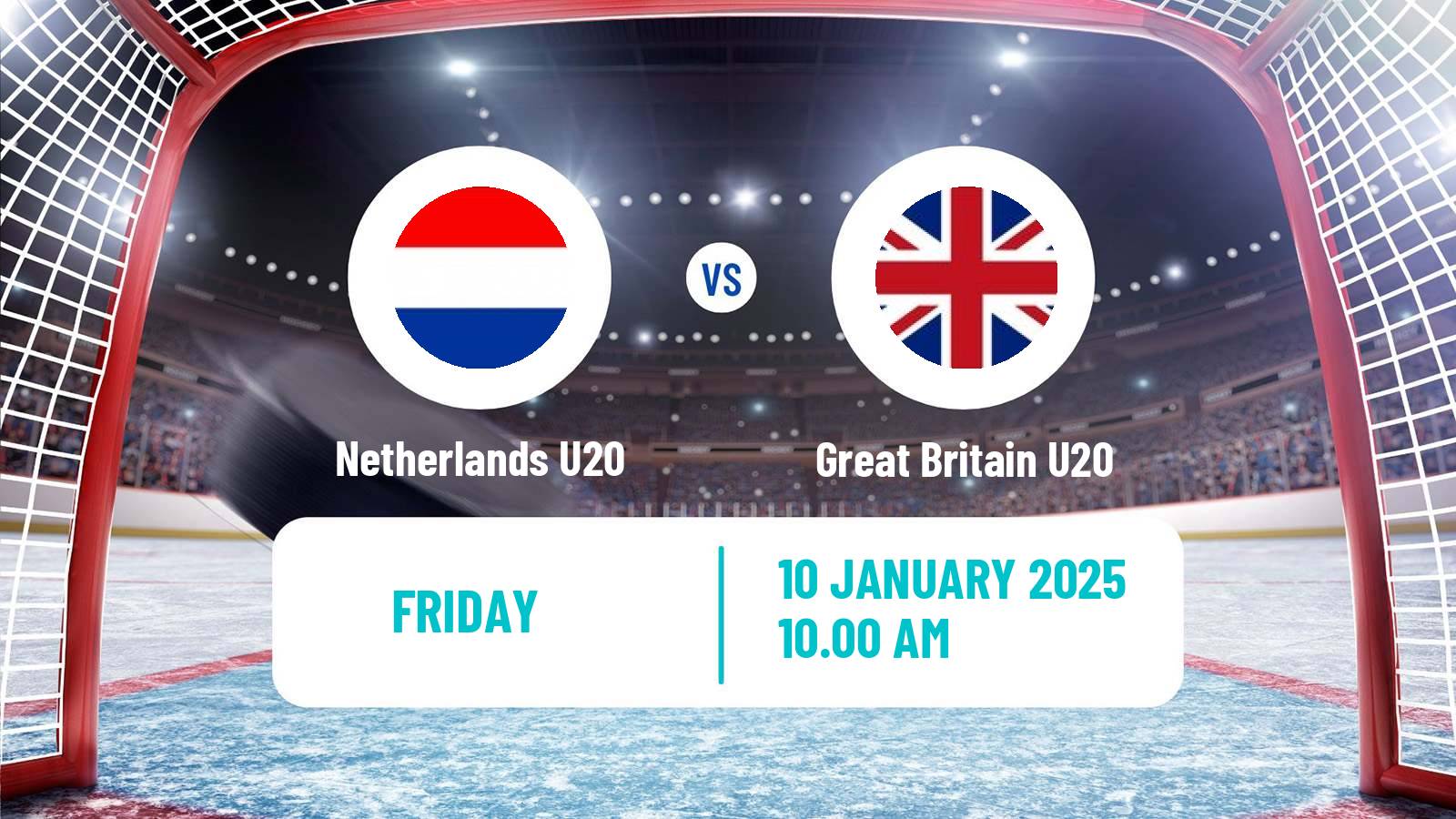 Hockey IIHF World U20 Championship IIA Netherlands U20 - Great Britain U20