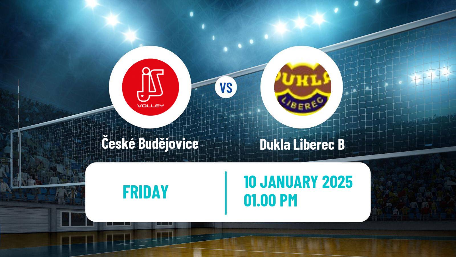 Volleyball Czech 1 Liga Volleyball Women České Budějovice - Dukla Liberec B