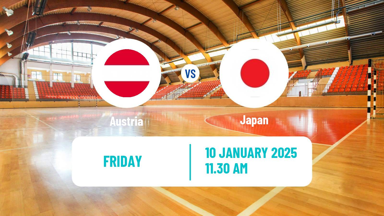 Handball Friendly International Handball Austria - Japan