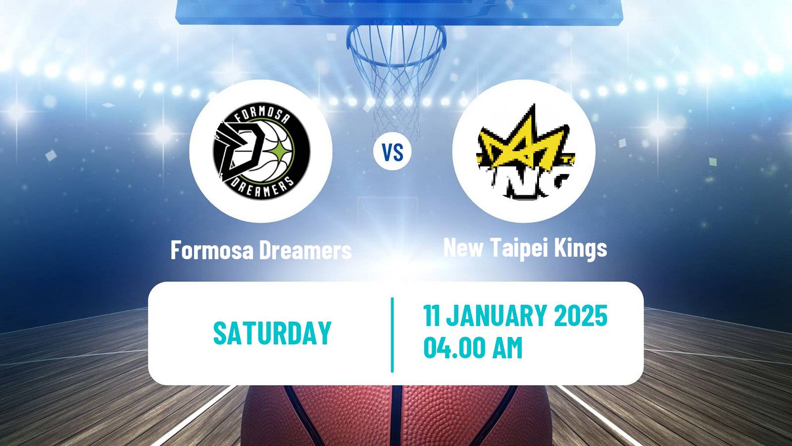 Basketball Taiwan TPBL Formosa Dreamers - New Taipei Kings