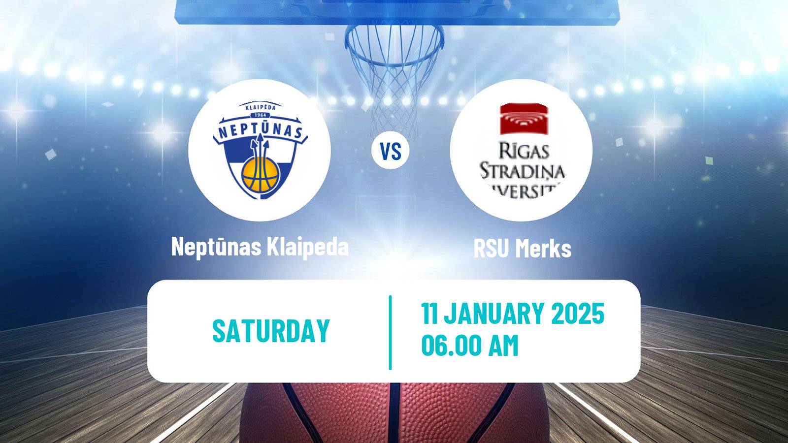 Basketball WBBL Neptūnas Klaipeda - RSU Merks