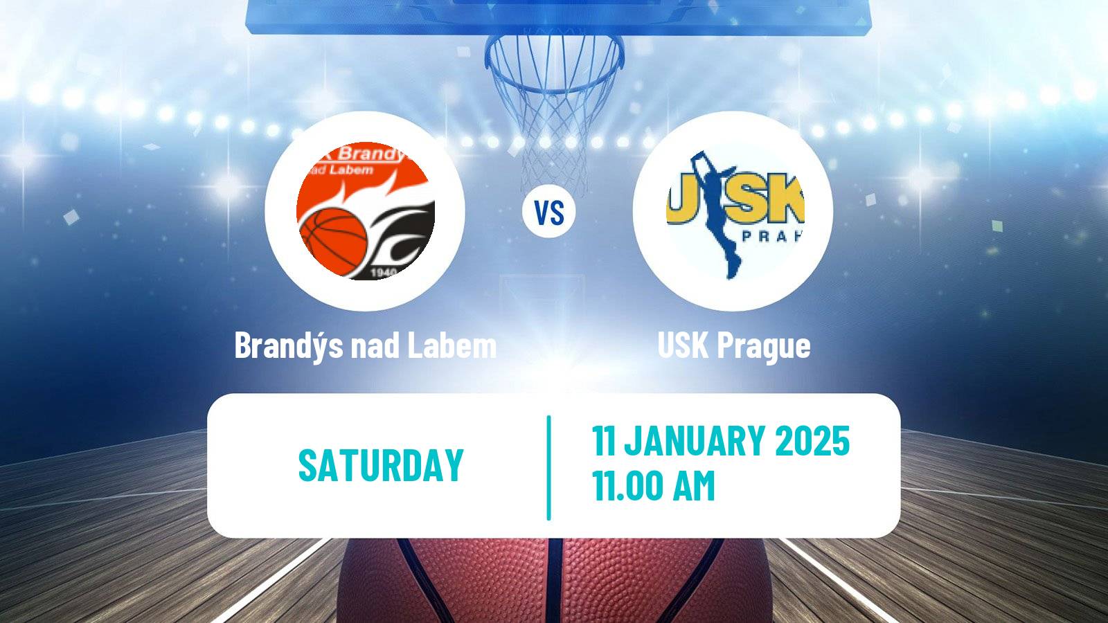 Basketball Czech ZBL Women Brandýs nad Labem - USK Prague