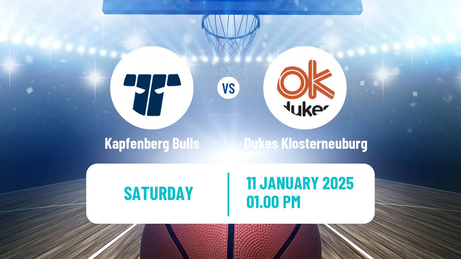 Basketball Austrian Superliga Basketball Kapfenberg Bulls - Dukes Klosterneuburg