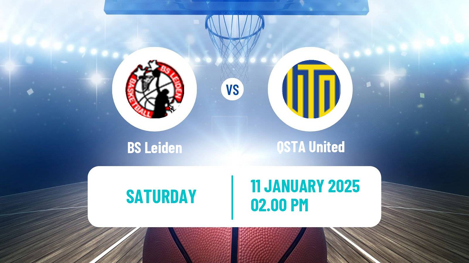 Basketball Dutch WBL Basketball Leiden - QSTA United