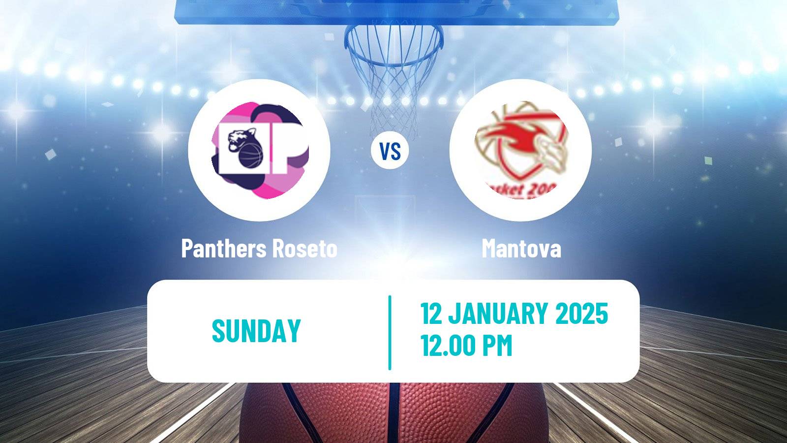 Basketball Serie A2 Basketball Women Group B Panthers Roseto - Mantova