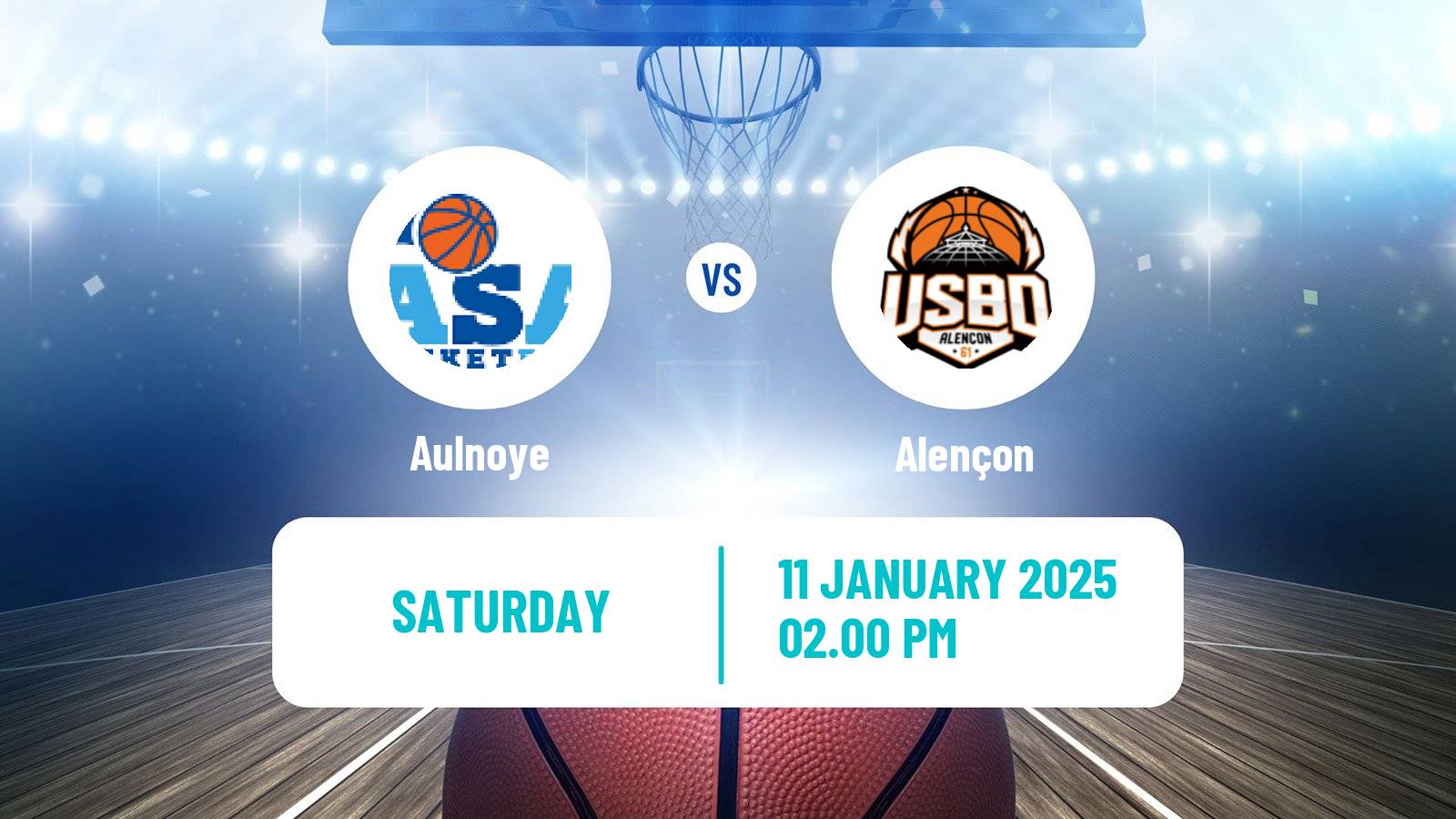 Basketball French Ligue 2 Basketball Women Aulnoye - Alençon