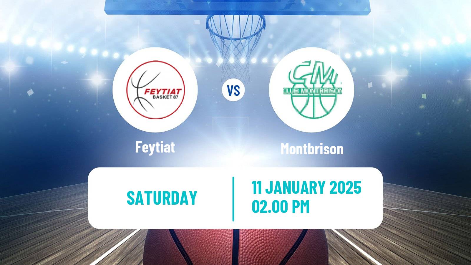 Basketball French Ligue 2 Basketball Women Feytiat - Montbrison