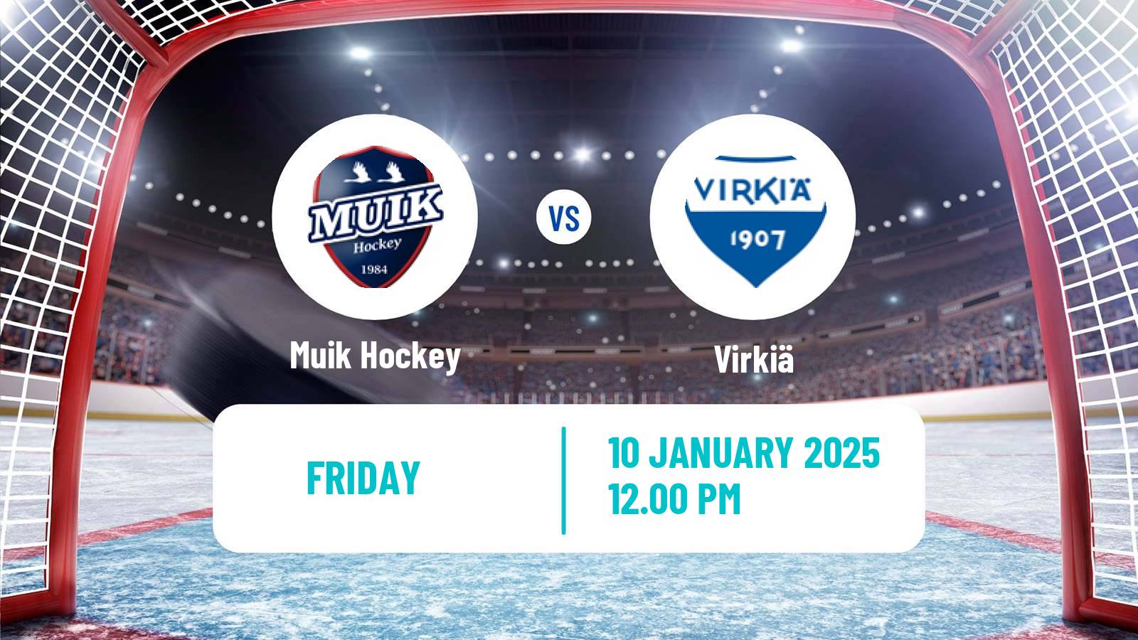 Hockey Finnish Suomi-sarja Muik Hockey - Virkiä