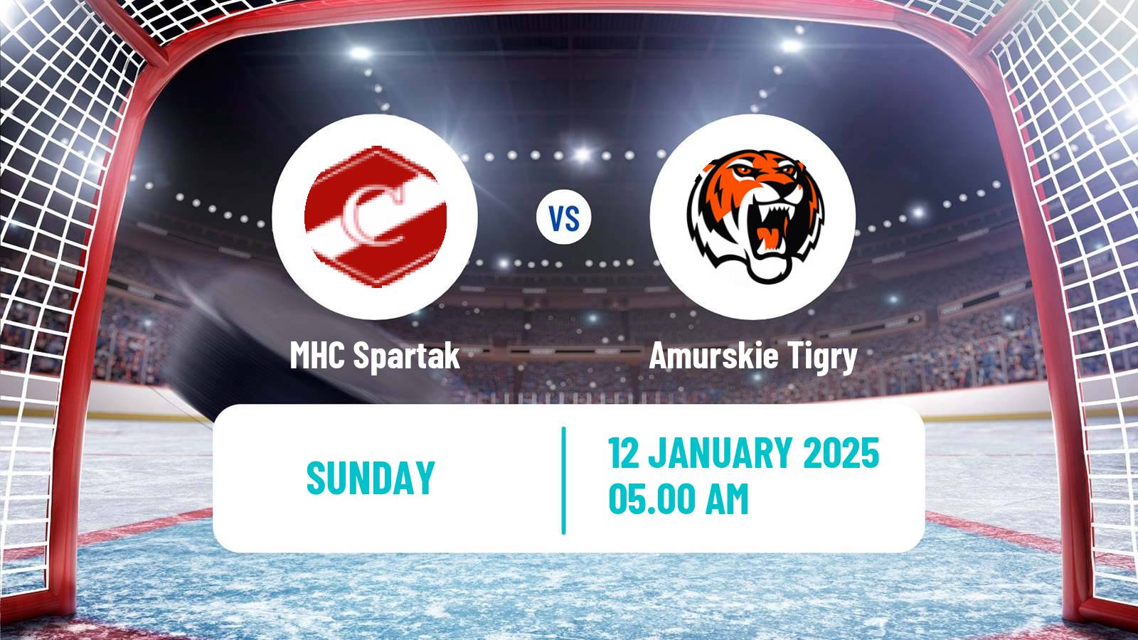 Hockey MHL MHC Spartak - Amurskie Tigry