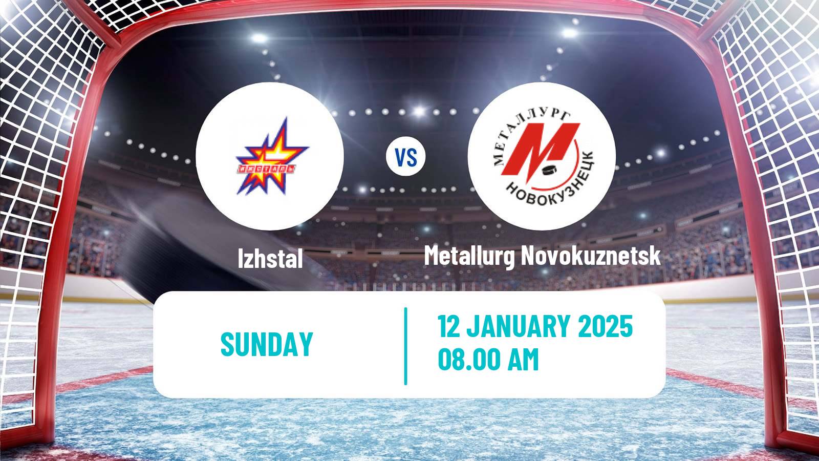 Hockey VHL Izhstal - Metallurg Novokuznetsk