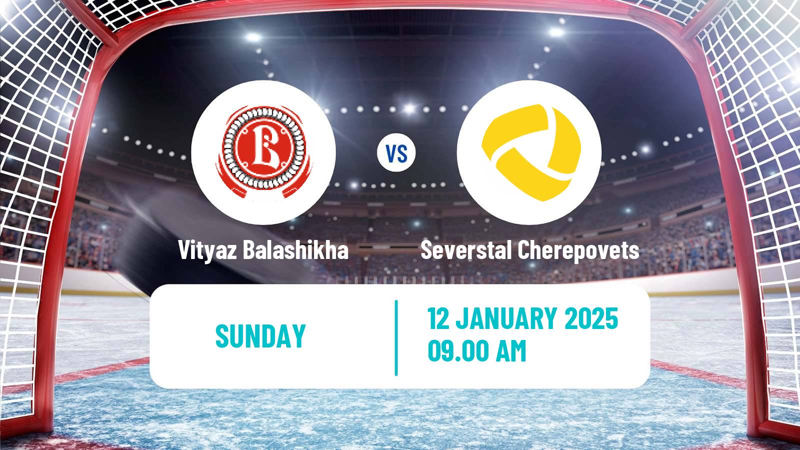 Hockey KHL Vityaz Balashikha - Severstal Cherepovets