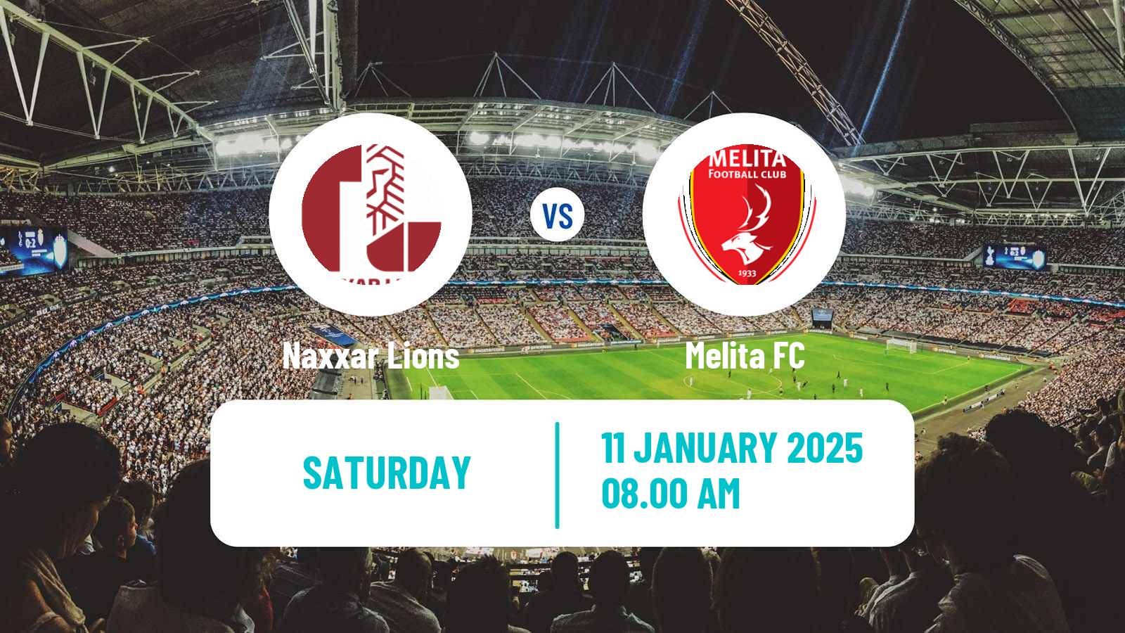 Soccer Maltese FA Trophy Naxxar Lions - Melita