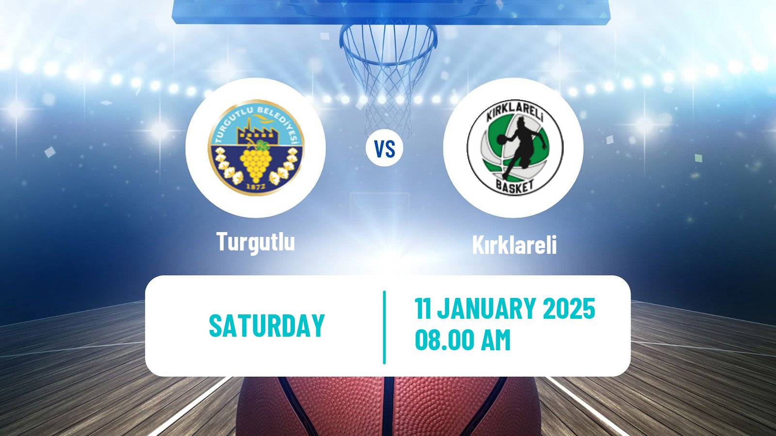 Basketball Turkish TKBL Women Turgutlu - Kırklareli