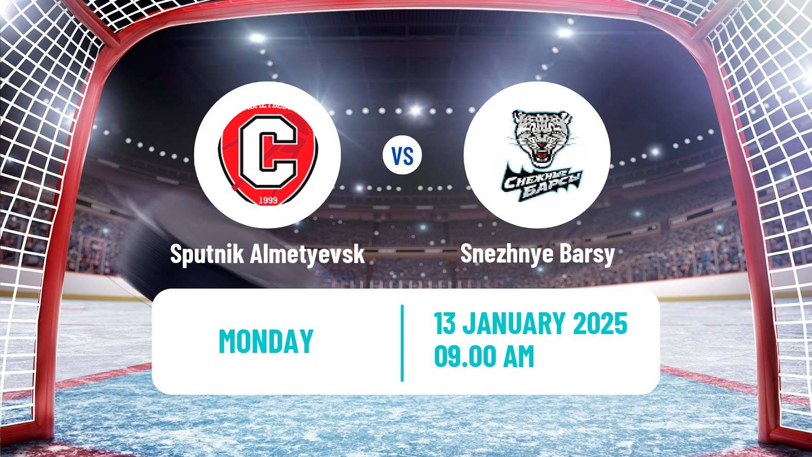 Hockey MHL Sputnik Almetyevsk - Snezhnye Barsy