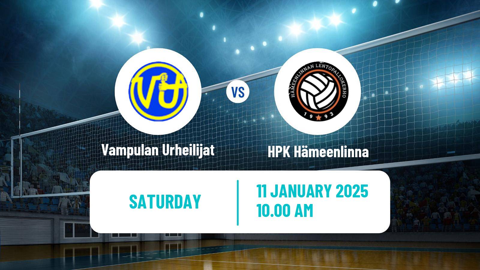 Volleyball Finnish Mestaruusliiga Volleyball Women Vampulan Urheilijat - HPK Hämeenlinna