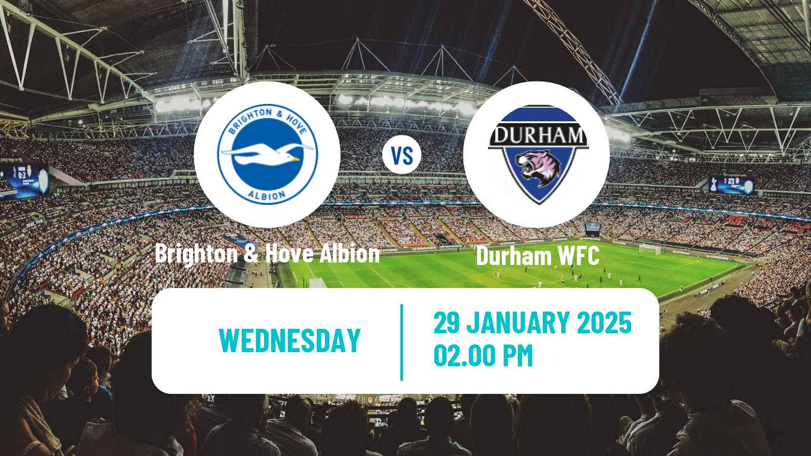 Soccer English FA Cup Women Brighton & Hove Albion - Durham