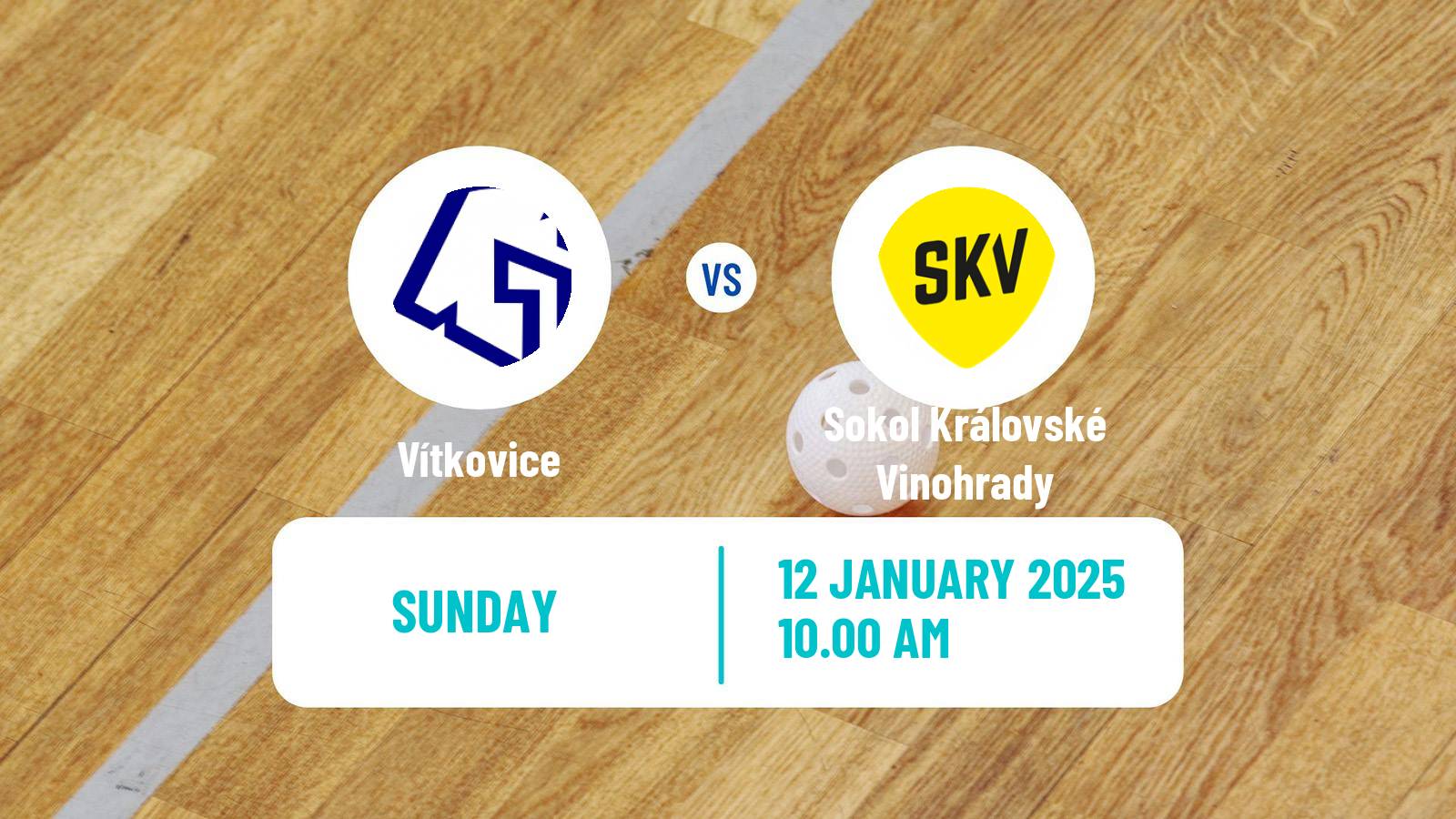 Floorball Czech Superliga Floorball Vítkovice - Sokol Královské Vinohrady