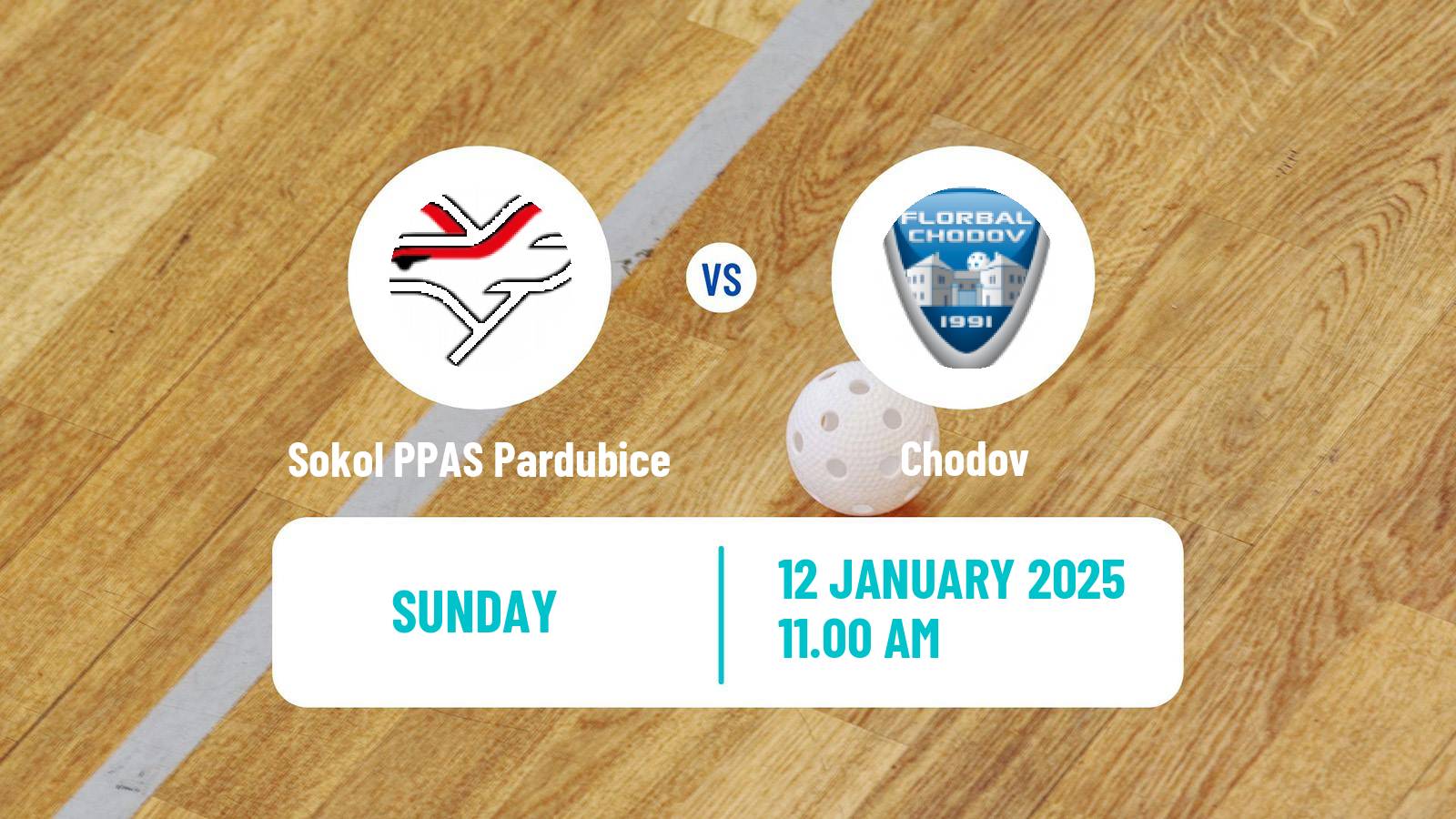 Floorball Czech Superliga Floorball Sokol PPAS Pardubice - Chodov