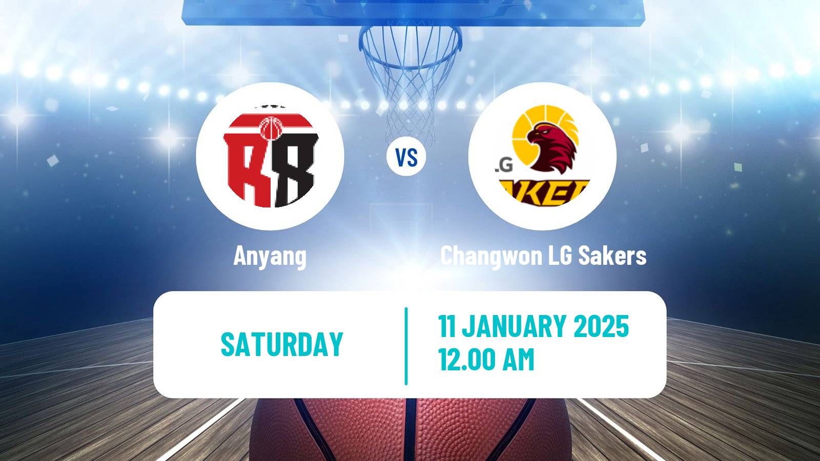 Basketball KBL Anyang - Changwon LG Sakers