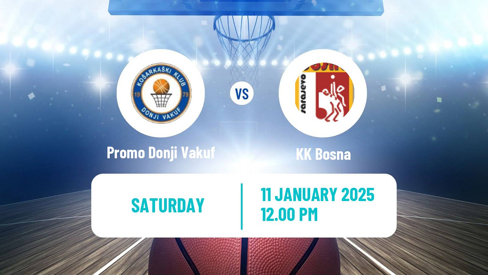 Basketball Bosnian Prvenstvo Basketball Promo Donji Vakuf - Bosna