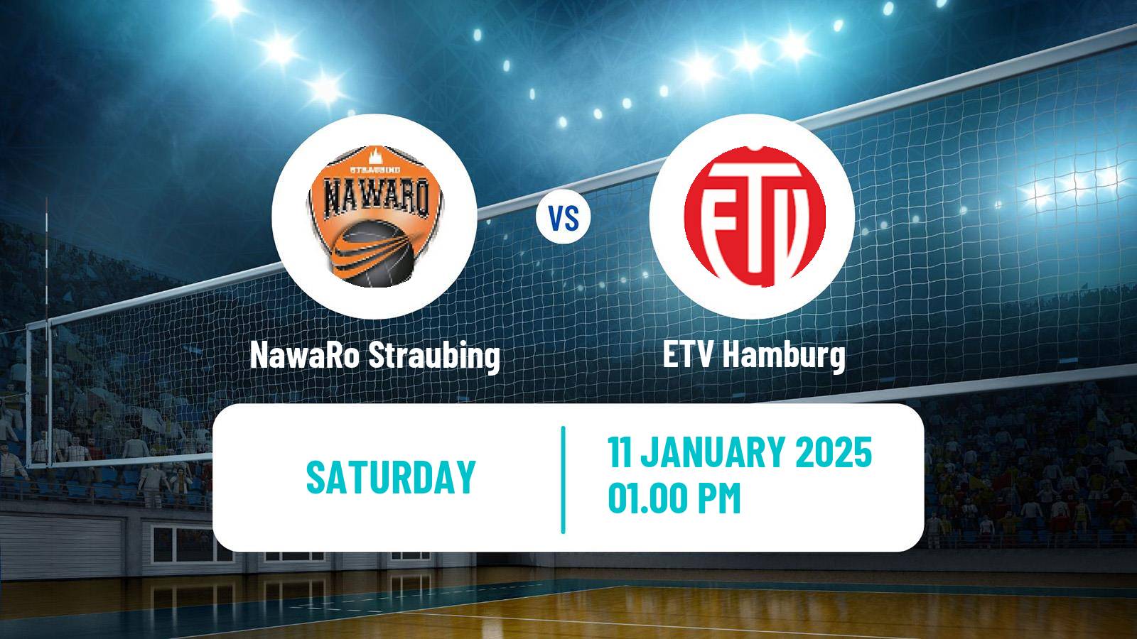 Volleyball German 2 Bundesliga Pro Volleyball Women NawaRo Straubing - ETV Hamburg