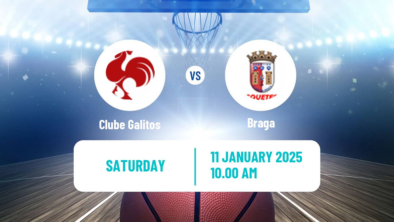 Basketball Portuguese Proliga Basketball Clube Galitos - Braga