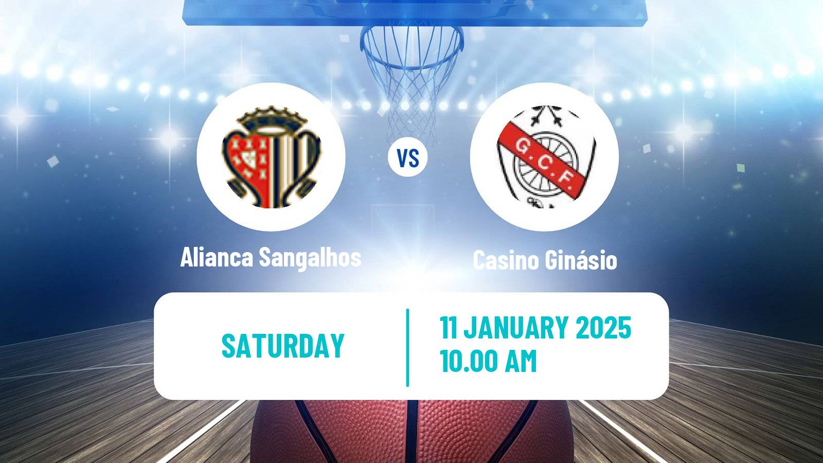 Basketball Portuguese Proliga Basketball Alianca Sangalhos - Casino Ginásio