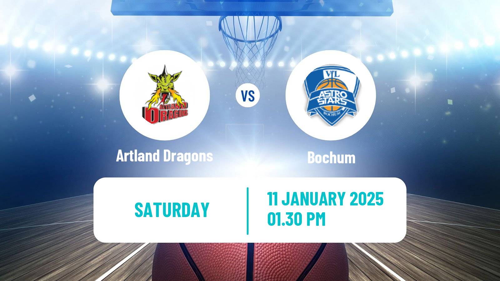 Basketball German Pro A Basketball Artland Dragons - Bochum