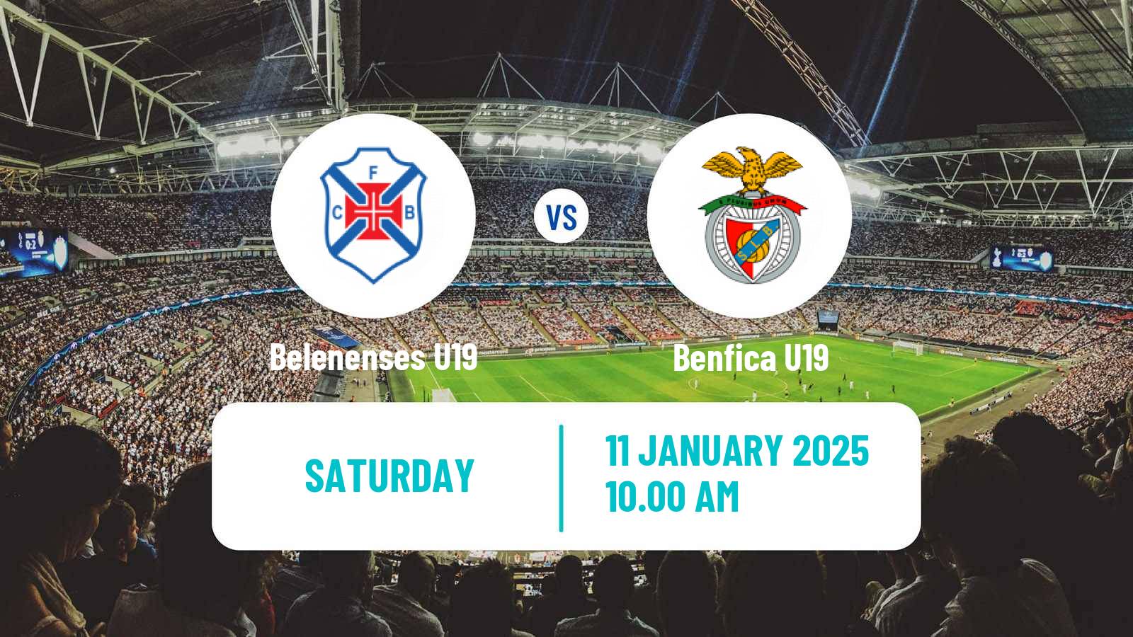 Soccer Portuguese Campeonato Nacional U19 Belenenses U19 - Benfica U19