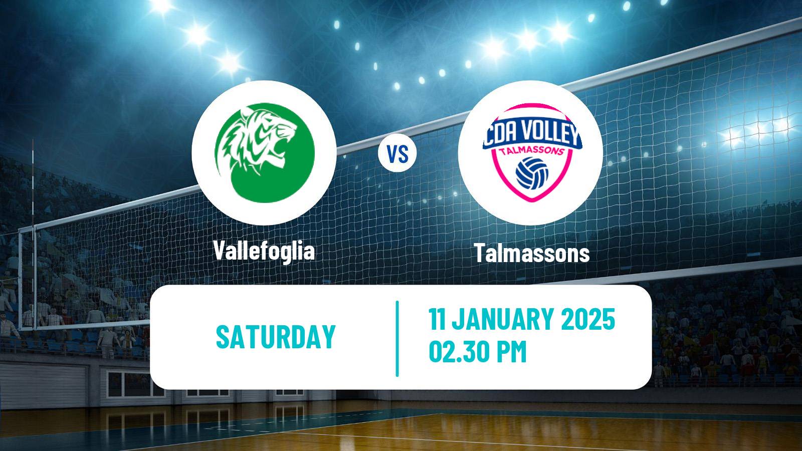 Volleyball Italian Serie A Volleyball Women Vallefoglia - Talmassons