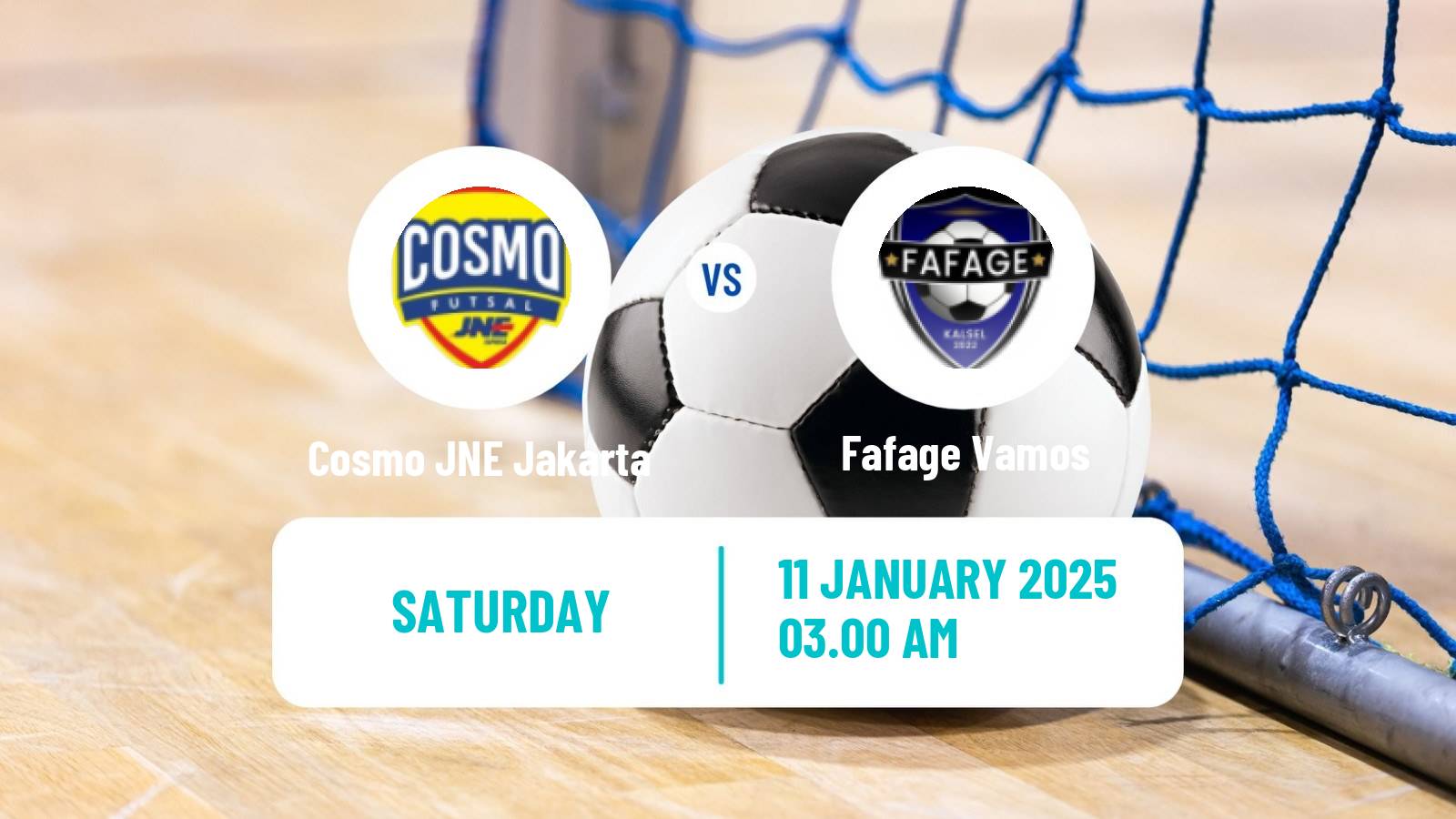 Futsal Indonesian Pro Futsal League Cosmo JNE Jakarta - Fafage Vamos