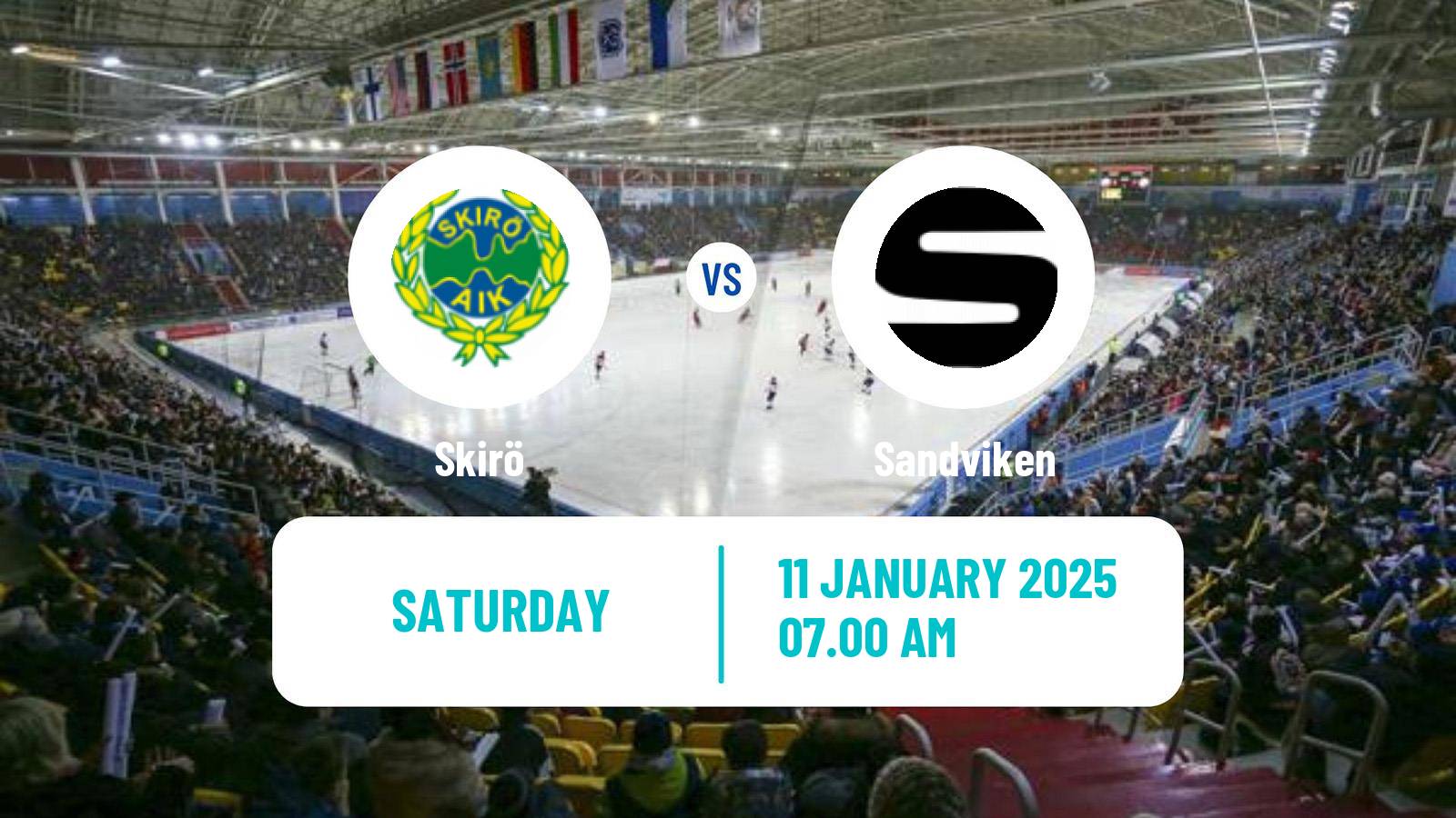 Bandy Swedish Elitserien Bandy Women Skirö - Sandviken