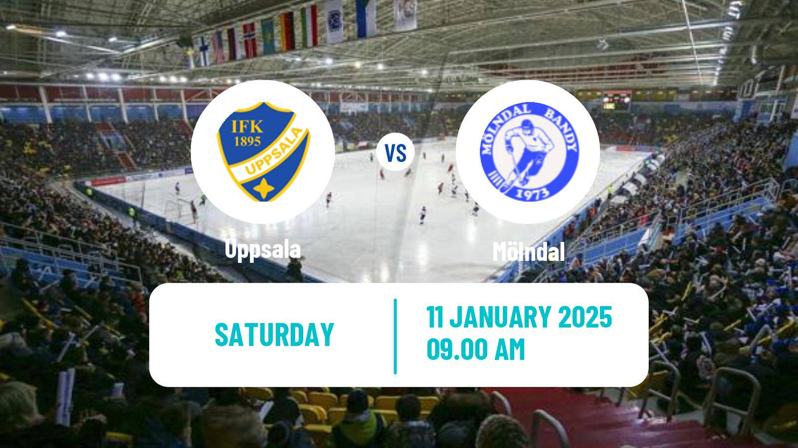 Bandy Swedish Elitserien Bandy Women Uppsala - Mölndal