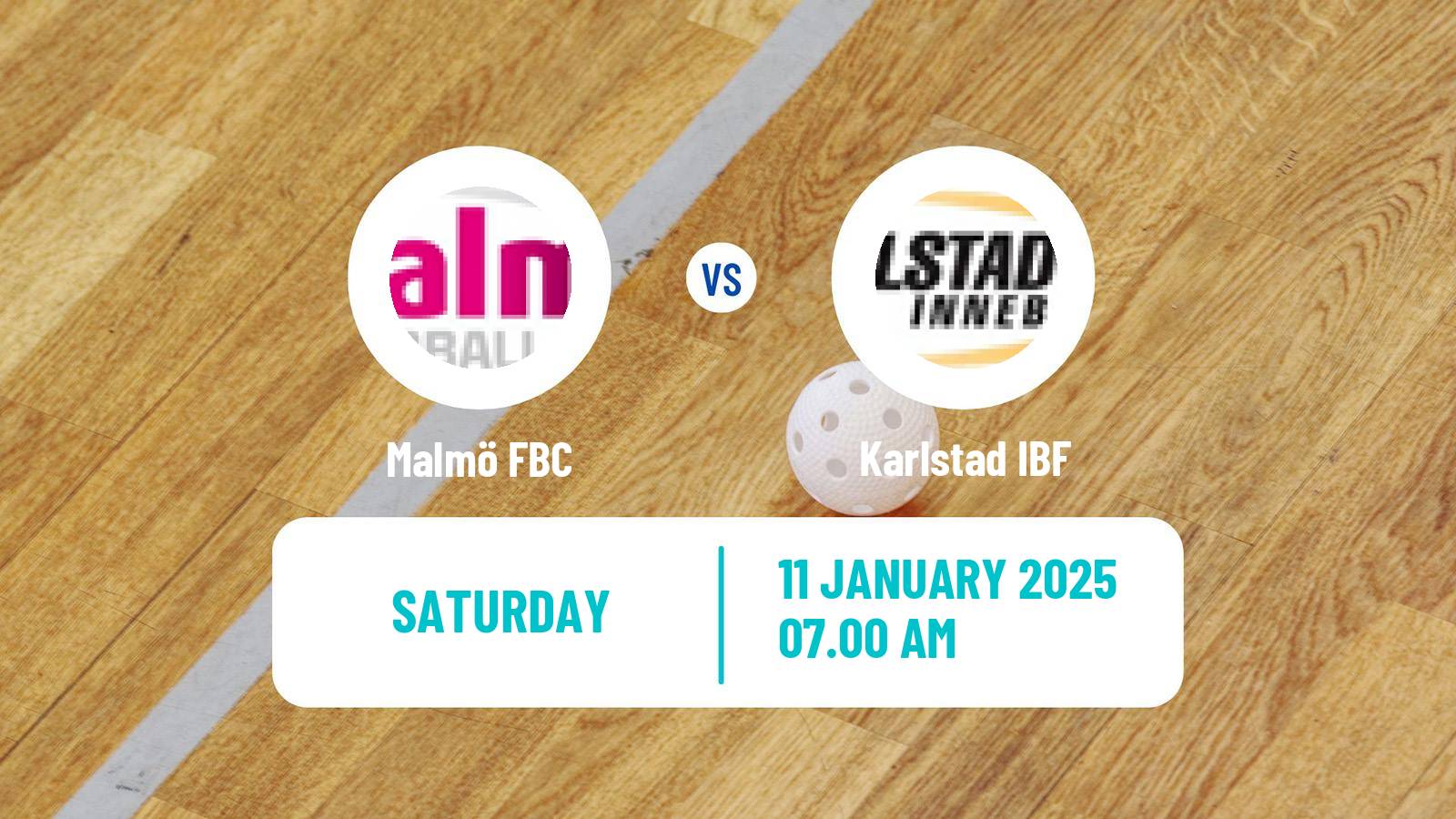 Floorball Swedish Superligan Floorball Women Malmö FBC - Karlstad IBF