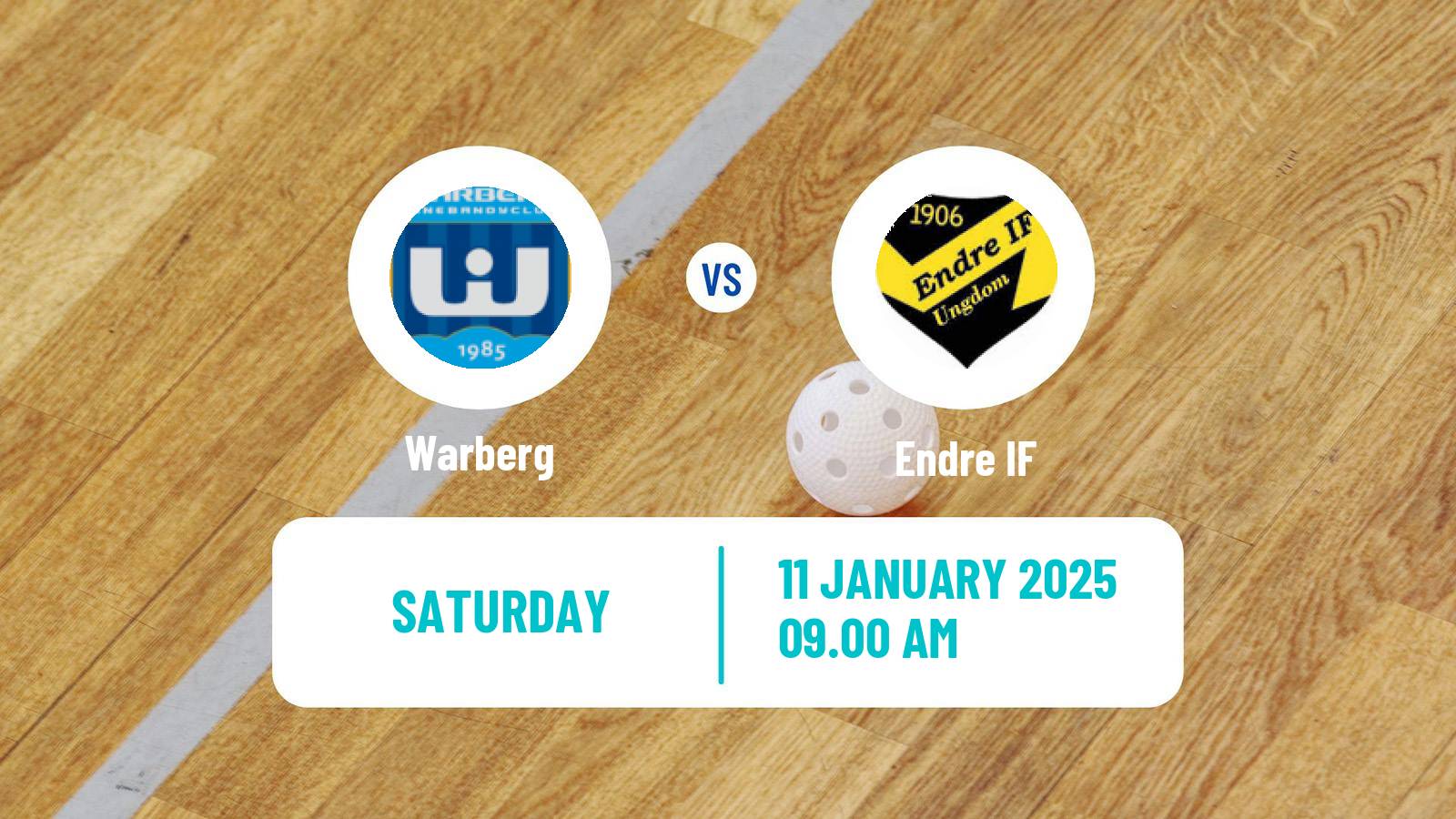 Floorball Swedish Superligan Floorball Women Warberg - Endre IF