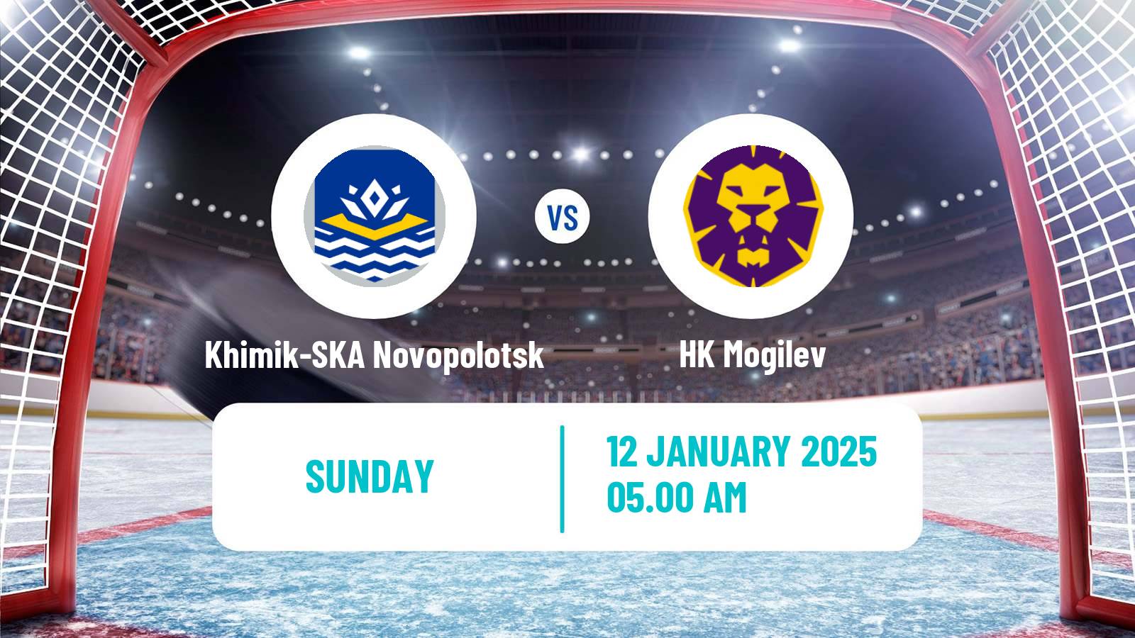 Hockey Belarusian Extraleague Khimik-SKA Novopolotsk - Mogilev