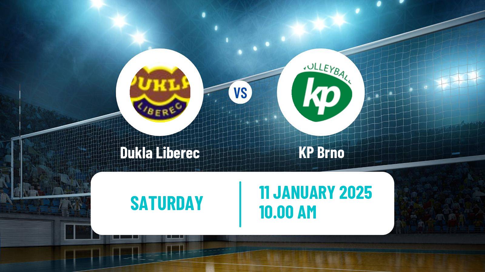 Volleyball Czech Extraliga Volleyball Women Dukla Liberec - KP Brno