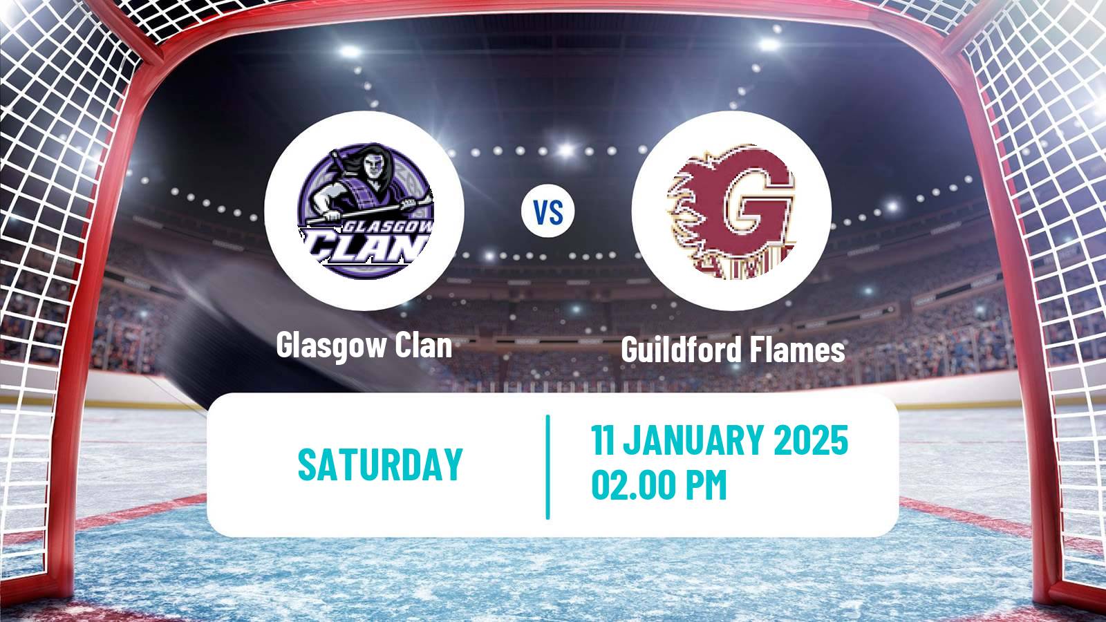 Hockey United Kingdom Elite League Glasgow Clan - Guildford Flames