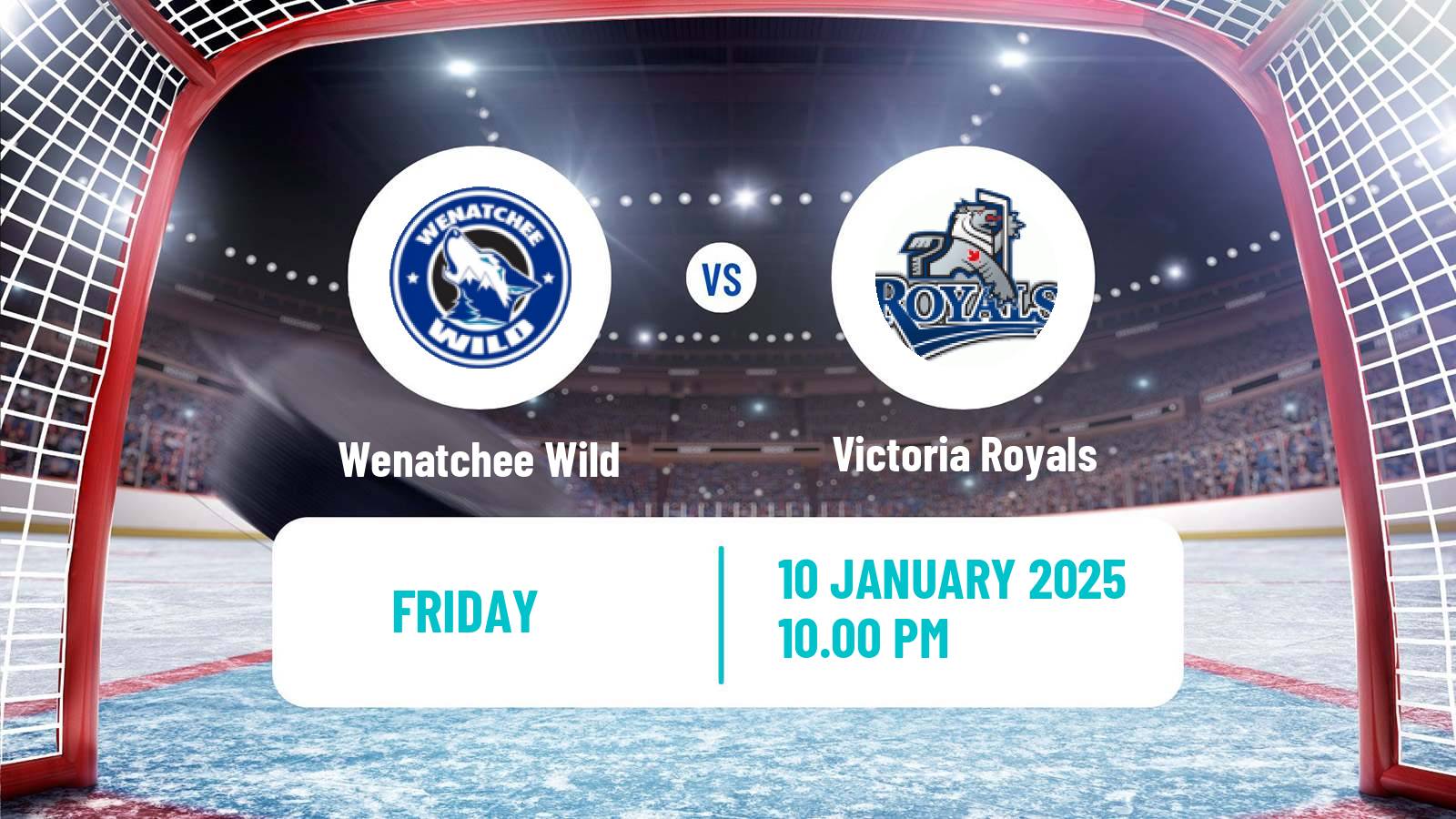 Hockey WHL Wenatchee Wild - Victoria Royals