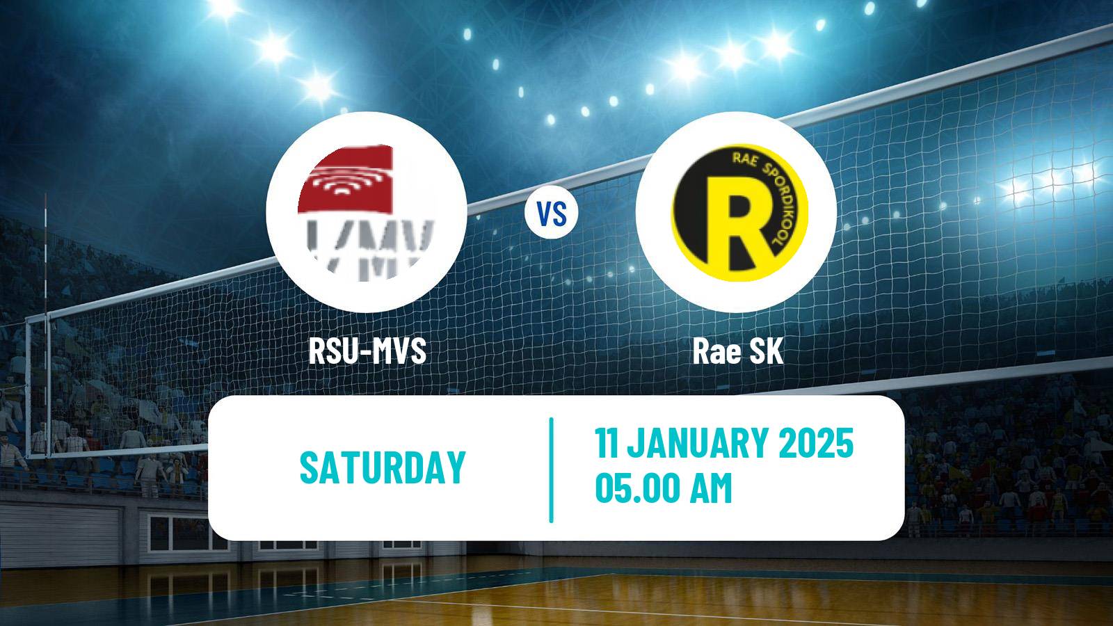 Volleyball Baltic League Volleyball Women RSU-MVS - Rae