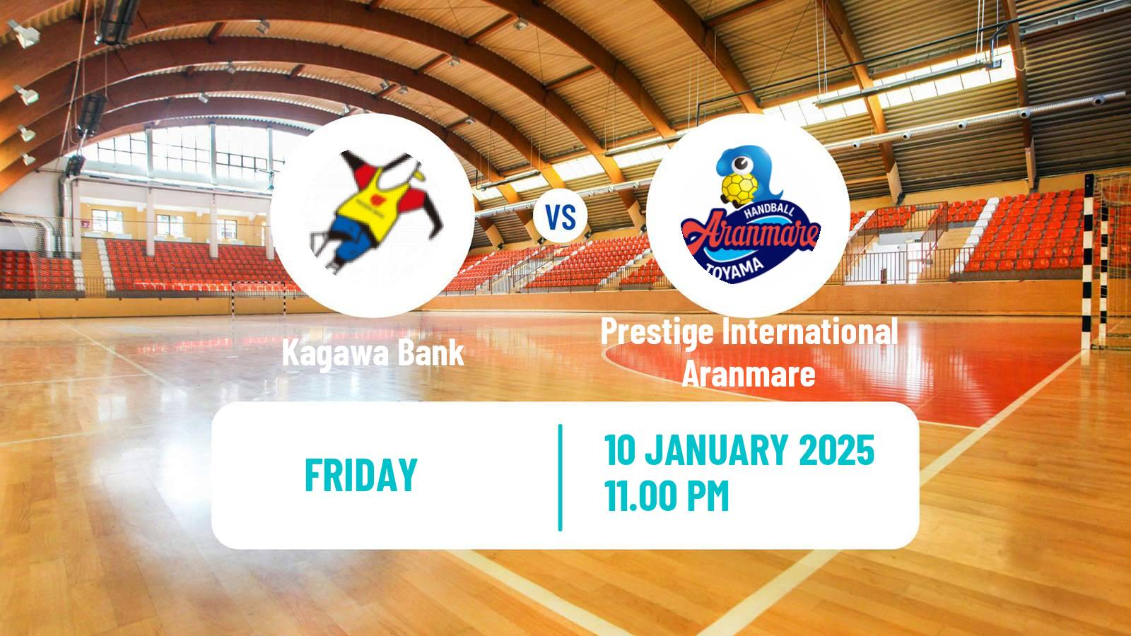 Handball Japan JHL Handball Women Kagawa Bank - Prestige International Aranmare