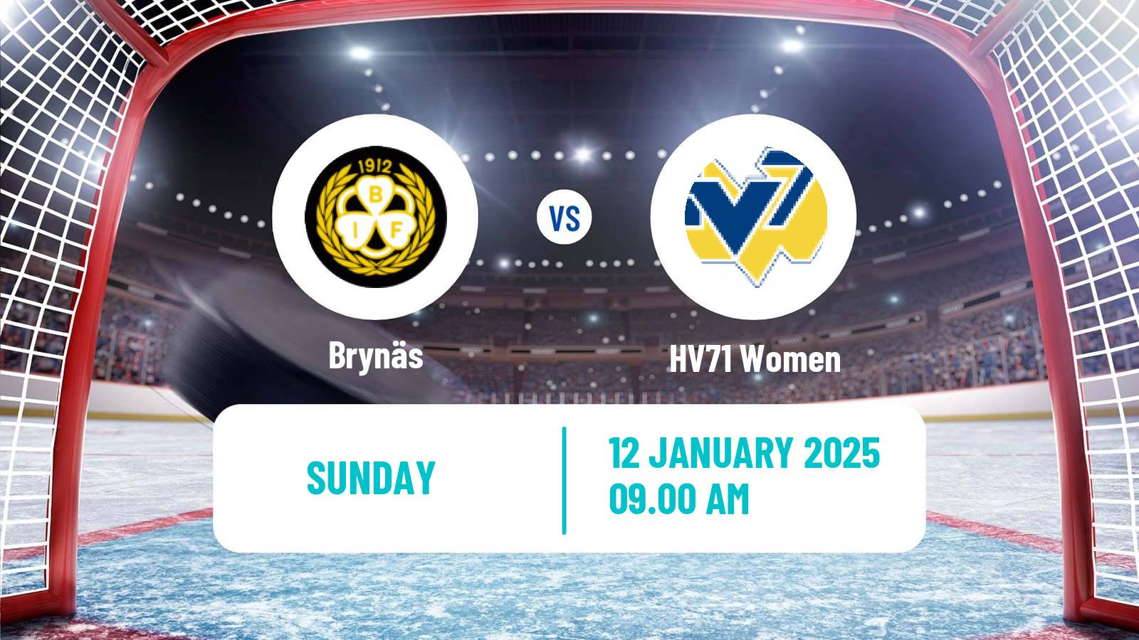 Hockey Swedish SDHL Women Brynäs - HV71