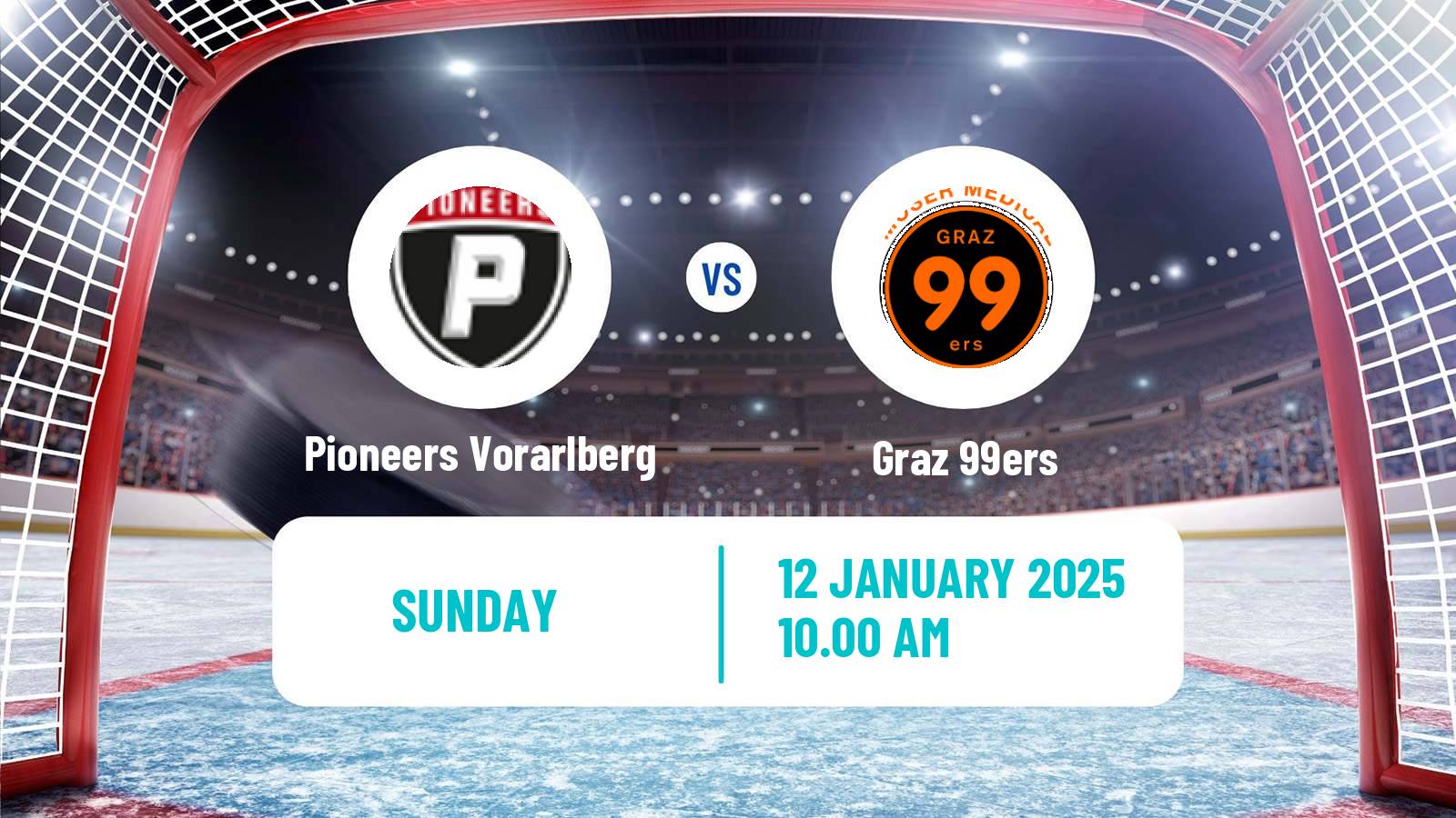 Hockey Austrian Ice Hockey League Pioneers Vorarlberg - Graz 99ers