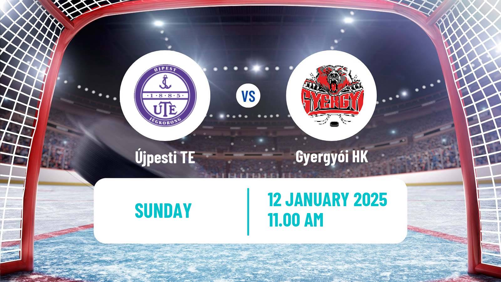 Hockey Hungarian Erste Liga Hockey Újpest - Gyergyói