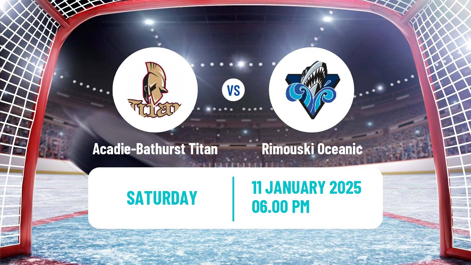 Hockey QMJHL Acadie-Bathurst Titan - Rimouski Oceanic