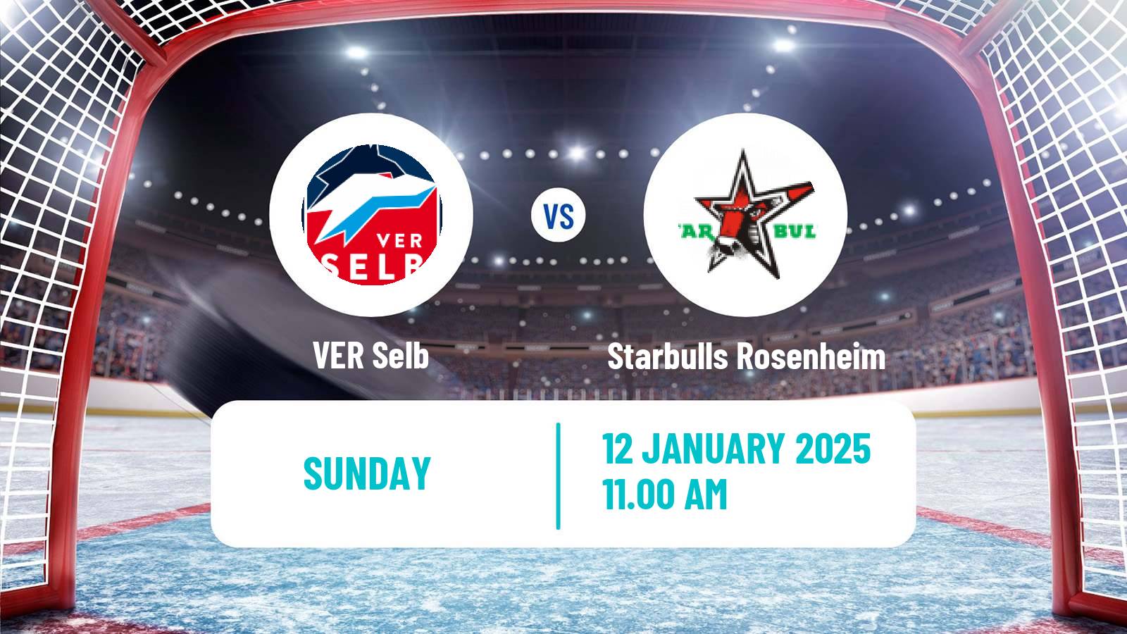 Hockey German DEL2 VER Selb - Starbulls Rosenheim