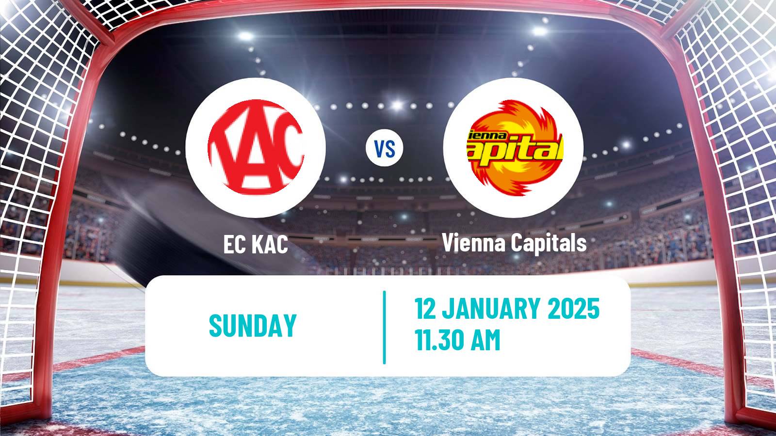 Hockey Austrian Ice Hockey League EC KAC - Vienna Capitals