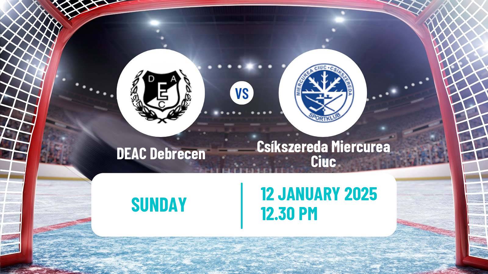 Hockey Hungarian Erste Liga Hockey DEAC Debrecen - Csíkszereda Miercurea Ciuc