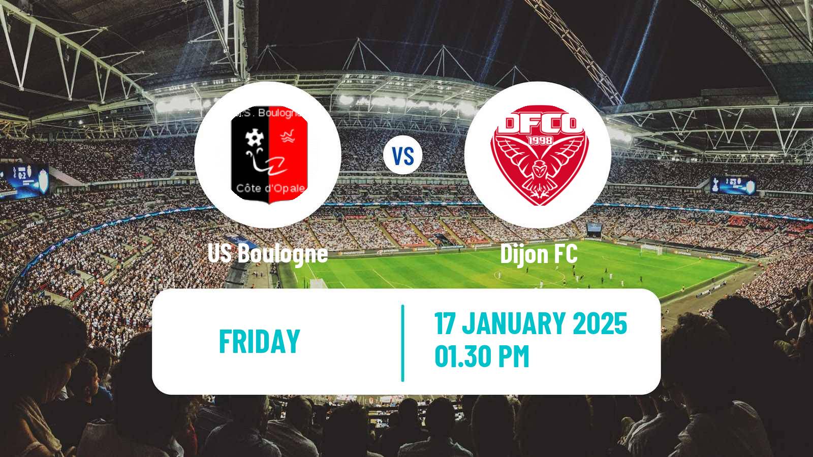 Soccer French National League Boulogne - Dijon